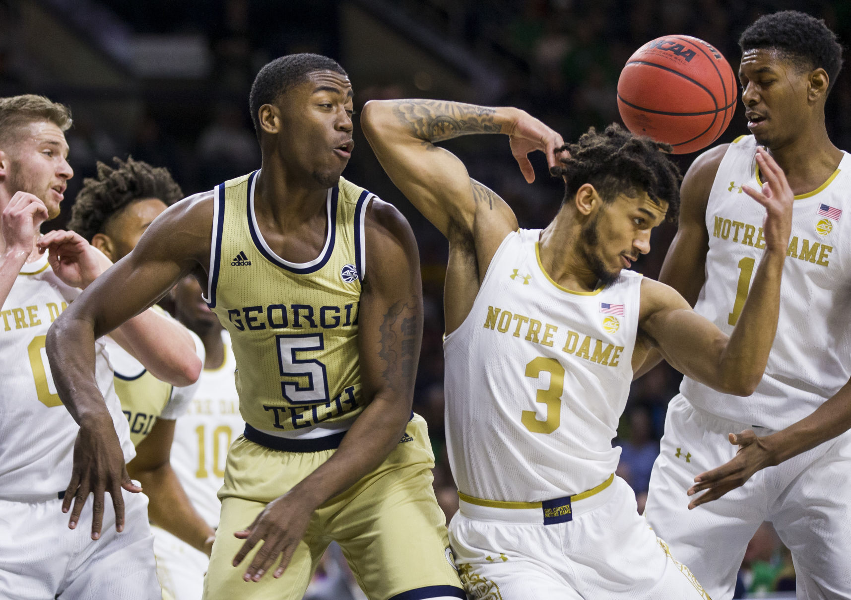 APTOPIX Georgia Tech Notre Dame Basketball
